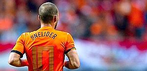 Wesley Sneijder, attesissimo con l'Olanda. Afp