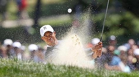 US Open: Tiger Woods in azione. Reuters