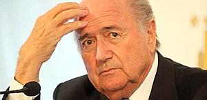 Sepp Blatter, presidente della Fifa. Epa