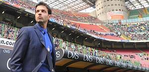 Il tecnico dell'Inter Andrea Stramaccioni, 36 anni. Ansa