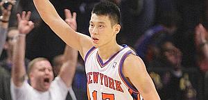 Jeremy Lin, 23 anni, 14,6 punti di media con i Knicks. Ap
