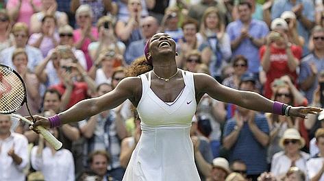 Serena Williams, 4 successi a Wimbledon. Ap