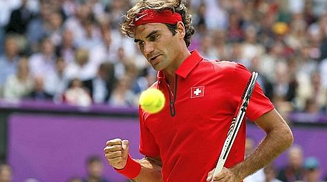 Roger Federer, vincitore di Wimbledon 2012. Reuters
