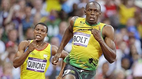 Usain Bolt, 25 anni, ha vinto i 100 in 9''63. Reuters