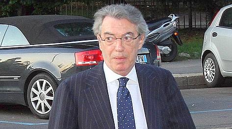 Il presidente dell'Inter, Massimo Moratti. Ansa