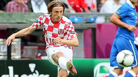 Luka Modric, 26 anni. Forte