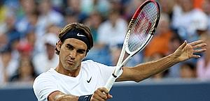 Roger Federer, 31 anni, numero 1 al mondo. Afp