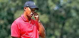 Tiger Woods, 36 anni., crollato nelle ultime 9 buche Afp