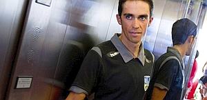 Alberto Contador, 29 anni della Saxo-Tinkoff. Afp