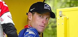 Lance Armstrong qui al Tour del '99. Bettini
