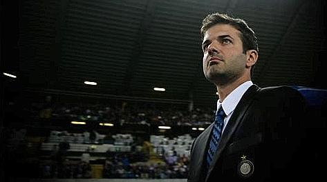 Andrea Stramaccioni, 36 anni, sei mesi sulla panchina dell'Inter. LaPresse
