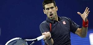 Novak Djokovic, 25 anni, numero 2 del ranking. Epa