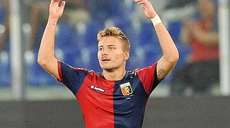 Ciro Immobile, 22 anni, 5 presenze e 4 gol con l'Under 21. Ansa