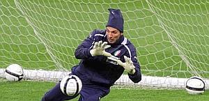 Gigi Buffon, 34 anni, portiere della Juve e della Nazionale. Ansa