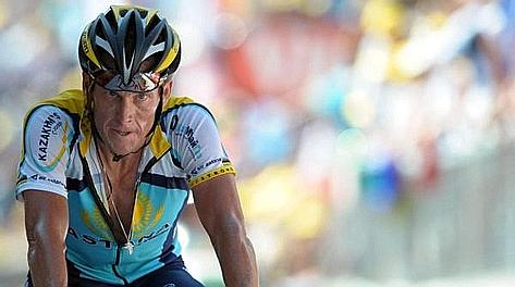 Lance Armstrong, 41 anni, squalificato dall'Usada. Epa