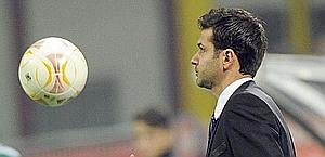 Andrea Stramaccioni, secondo in serie A con l'Inter. Ansa