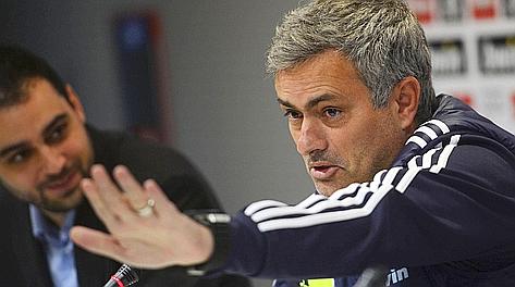 Jos Mourinho, 49 anni, tecnico del Real Madrid. Afp