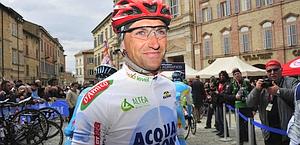 Stefano Garzelli ha vinto il Giro 2000 con la Mercatone Uno. LaPresse