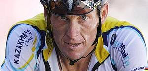Lance Armstrong, vincitore di 7 Tour de France. Ap