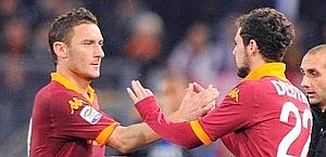 Totti e Destro: su di loro punter Zeman in Coppa. Ansa
