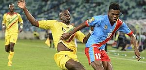 Momo Sissoko impegnato in Coppa d'Africa con il Mali. Afp