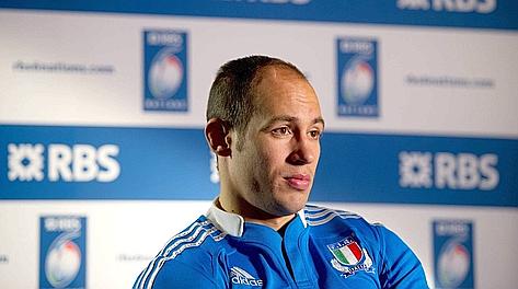 Sergio Parisse, 29 anni, capitano azzurro. Afp