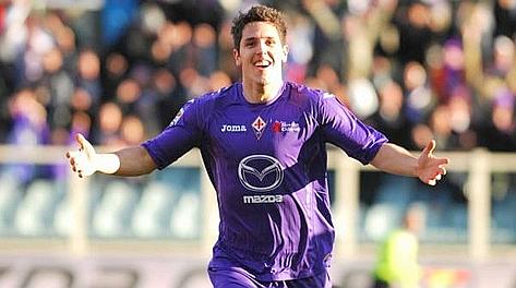 Stevan Jovetic, autore del secondo gol al Parma. Lapresse