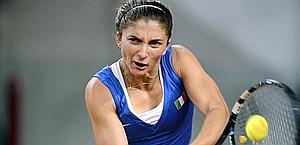 Sara Errani, finalista al Roland Garros 2012. Afp