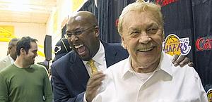 Jerry Buss, 79 anni, proprietario dei Lakers dal 1979. Ap