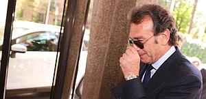 Massimo Cellino, presidente del Cagliari, ora in carcere. Ansa
