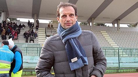 Massimiliano Allegri, 45 anni, terza stagione sulla panchina del Milan. Pegaso