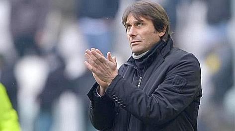 Antonio Conte, seconda stagione da allenatore alla Juve. LaPresse