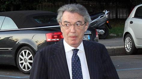 Massimo Moratti, presidente dell'Inter e amministratore delegato della Saras. Ansa