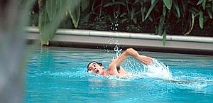 Il brasiliano si concede un nuotata in Australia. Colombo