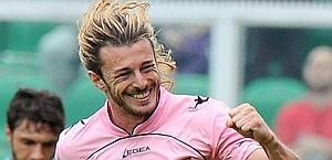 Balzaretti, 29 anni, ha chiuso la terza stagione al Palermo. Ansa