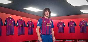 La nuova maglia del Barcellona