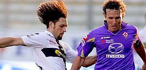 Gianluca Comotto con la Fiorentina: è del Cesena. Lapresse