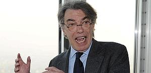 Massimo Moratti, 67 anni, patron dell'Inter dal 1995. 