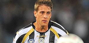 Denis, 29 anni, attaccante dell'Udinese: piace all'Atalanta. Lapresse