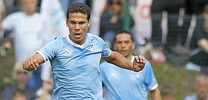 Hernanes, 26 anni, seconda stagione alla Lazio. Ansa