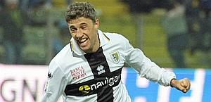 Hernan Crespo, 36 anni, sesta stagione col Parma. Epa