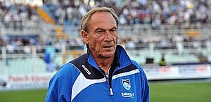 Zdenek Zeman, 64 anni, tecnico del Pescara. LaPresse