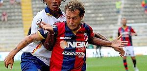 Alessandro Diamanti, 28 anni, attaccante del Bologna. Ansa