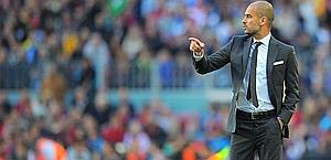 Josep Guardiola, 40 anni, è il tecnico del Barcellona dal luglio 2008. Afp