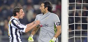 Marchisio e Buffon. LaPresse
