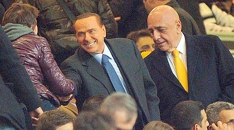 Silvio Berlusconi, 75 anni, presidente del Milan. Ansa