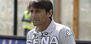 Antonio Conte, attuale allenatore della Juve ed ex del Siena. LaPresse