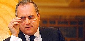 Claudio Lotito, presidente della Lazio dal 2004. Archivio Gazzetta