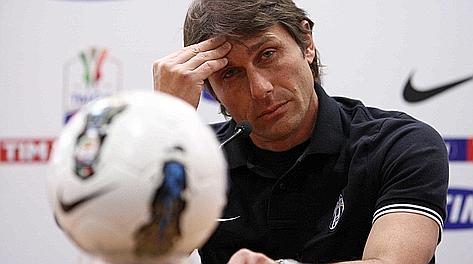 L'allenatore della Juventus Anonio Conte. LaPresse