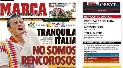 La prima pagina di Marca. Marca.com